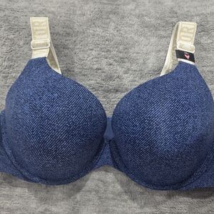 Victoria's Secret Navy Blue T-shirt Bra